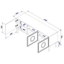 PALAZZO TV Stander 150 (3D)
