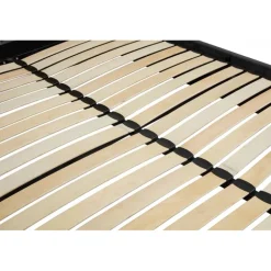 PALAZZO 160x200 seng med opbevaring - Grå og sølv