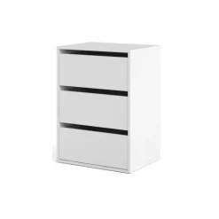 Palermo skuffeindsats m/3 skuffer hvid