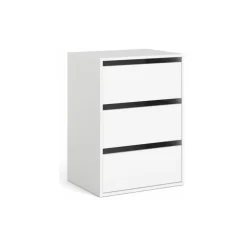 Palermo skuffeindsats m/3 skuffer hvid