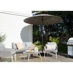 Palmetto Parasol - Sort,Grå