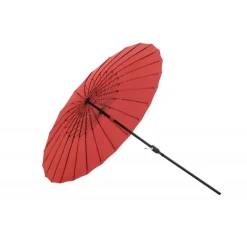 Palmetto Parasol - Sort,Rød