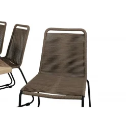 Panama Loungesæt - Havemøbelsæt - Beige,Sort,Natur