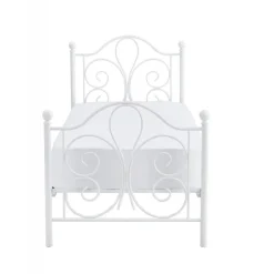 PANAMA metalseng 90x200 - Hvid