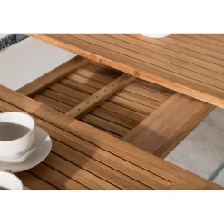 Panama Spisebord - Natur,Hvid