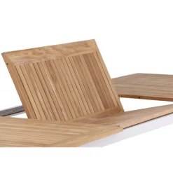 Panama Spisebord - Natur,Hvid