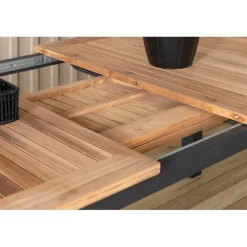 Panama Spisebord - Sort,Natur