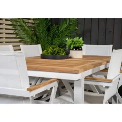 Panama t Loungesæt - Havemøbelsæt - Natur,Hvid