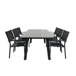 Paola e Loungesæt - Havemøbelsæt - Sort