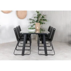 Paola Loungesæt - Havemøbelsæt - Sort