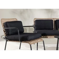 Paola Sofa Sæt - Sort