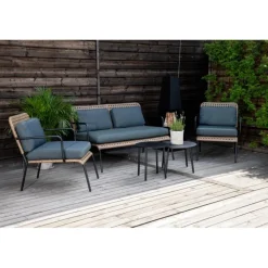 Paola Sofa Sæt - Sort