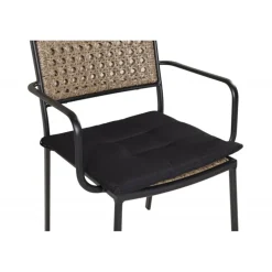 Paola Spisestuestol - Sort,Natur