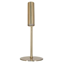 Paris Bordlampe - Lampe i messing med stofledning på 200 cm Pære: GU10/5W LED IP20