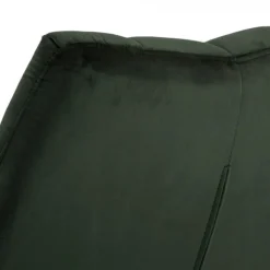 Paris drejestol Mørkegrøn Velour