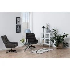 Paris hvilestol brun stof