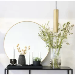 Paris Pendel - Lampe i messing med stofledning på 120 cm Pære: GU10/5W LED IP20