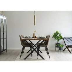 Paris Pendel - Lampe i messing med stofledning på 120 cm Pære: GU10/5W LED IP20