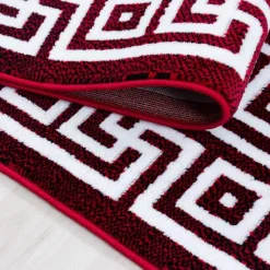 Parma 9340 tæppe - Rød