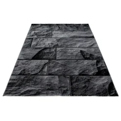 Parma 9250 tæppe - Sort