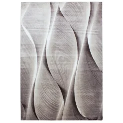 Parma Kortluvet Tæppeløber Bølge - Brun