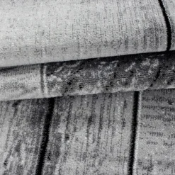 Parma Kortluvet Tæppeløber 3D - Sort