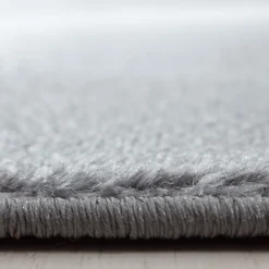 Parma Kortluvet Tæppeløber Bølge - Sort