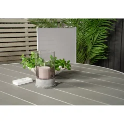 Parma Rundt Loungesæt - Havemøbelsæt - Grå,Hvid