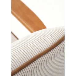 PASTORE lænestol lys Beige / lys Valnød