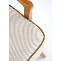 PASTORE lænestol lys Beige / lys Valnød