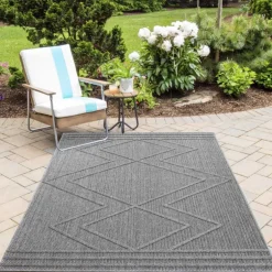 Patara Udendørs tæppe Boho - Grå