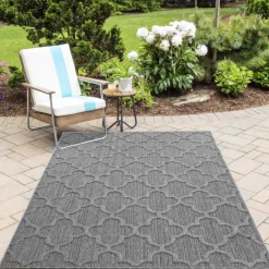 Patara Udendørs tæppe Skandinavisk - Grå