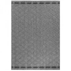 Patara Udendørs Tæppeløber Rhombus - Grå