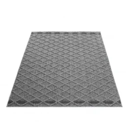 Patara Udendørs Tæppeløber Rhombus - Grå