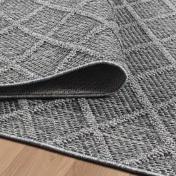 Patara Udendørs Tæppeløber Rhombus - Grå