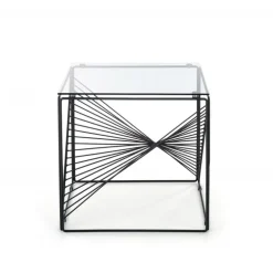 PATO, sofabord, Røgfarvet