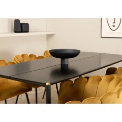 Pelle e Spisebordssæt - Sort og Gul