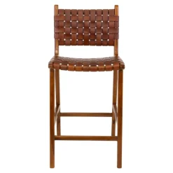 Perugia Counter barstol - Perugia Counter barstol i brun med brunt læder