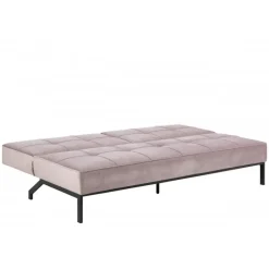 Perugia sovesofa - Støvet Rosa velour
