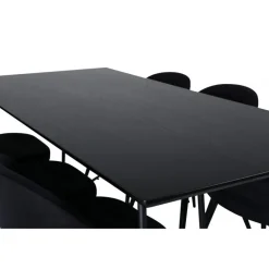 Petra e Spisebordssæt - Sort