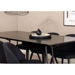 Petra e Spisebordssæt - Sort