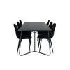 Petra Spisebordssæt - Sort
