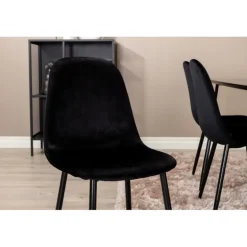 Petra Spisebordssæt - Sort