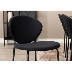 Petra Spisebordssæt - Sort