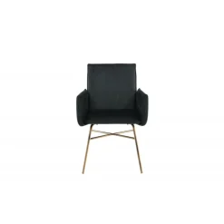 Petra Spisestol - Sort og Kobber