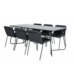 Petra t Spisebordssæt - Sort