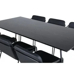 Petra t Spisebordssæt - Sort