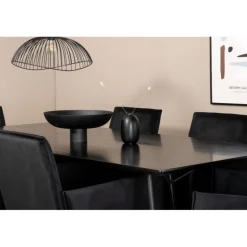 Petra t Spisebordssæt - Sort og Kobber