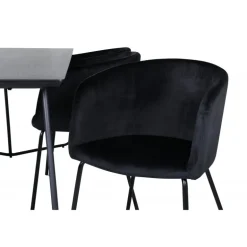 Petra t Spisebordssæt - Sort