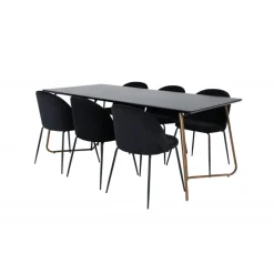Petra t Spisebordssæt - Sort